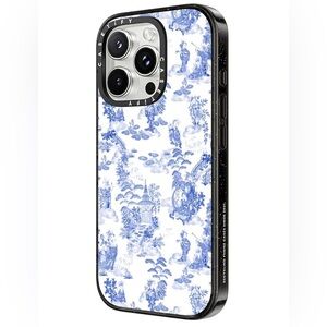 Casetify Blue and White Phone Case